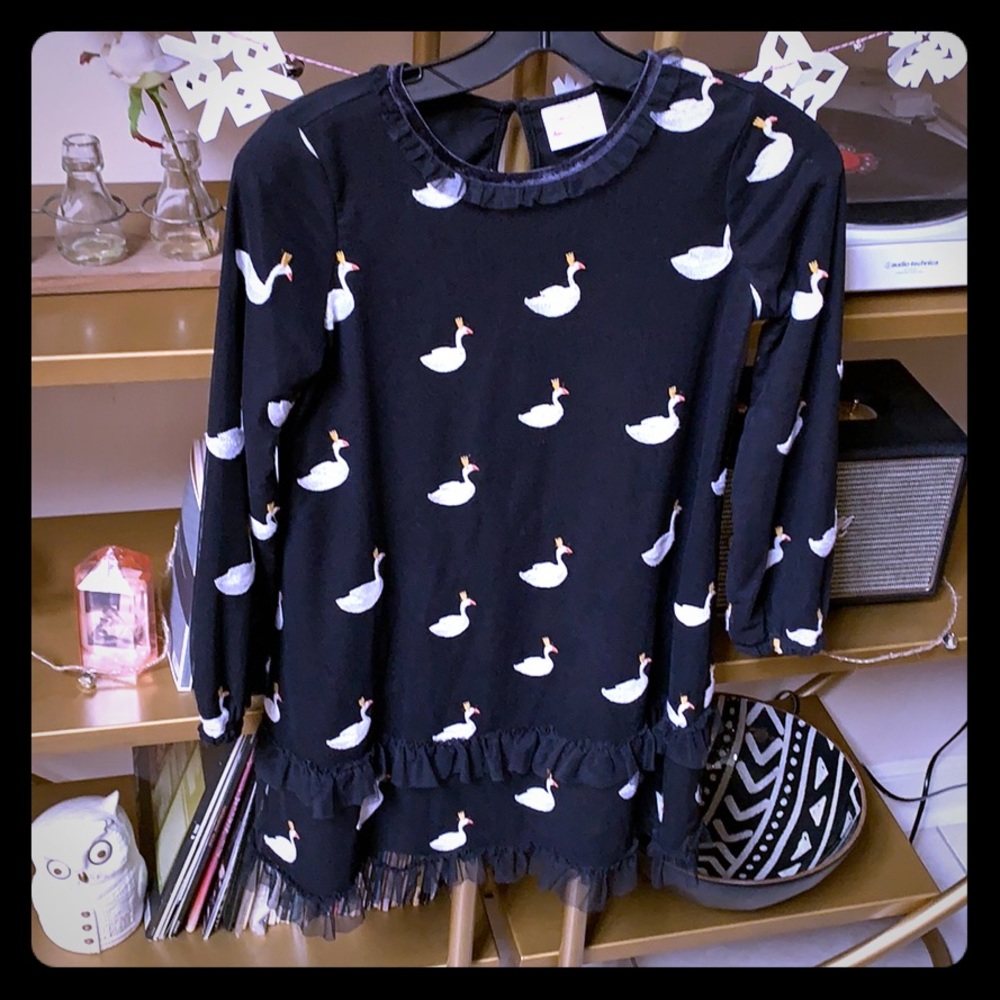 Ruffled Hannah Anderson dress.